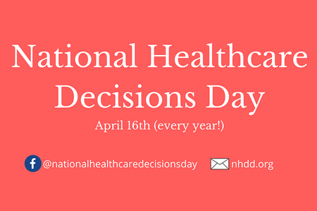 Coping With Covid 19 National Health Care Decisions Day Oncolink Cancer Blogs