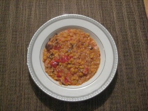 Tomato Shitake Mushroom Risotto