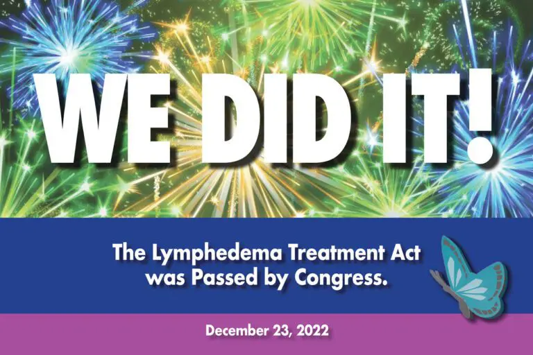 News on the Passing of the Lymphedema Treatment Act! - OncoLink Cancer Blogs